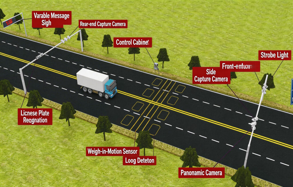 Quartz Based weigh in motion system