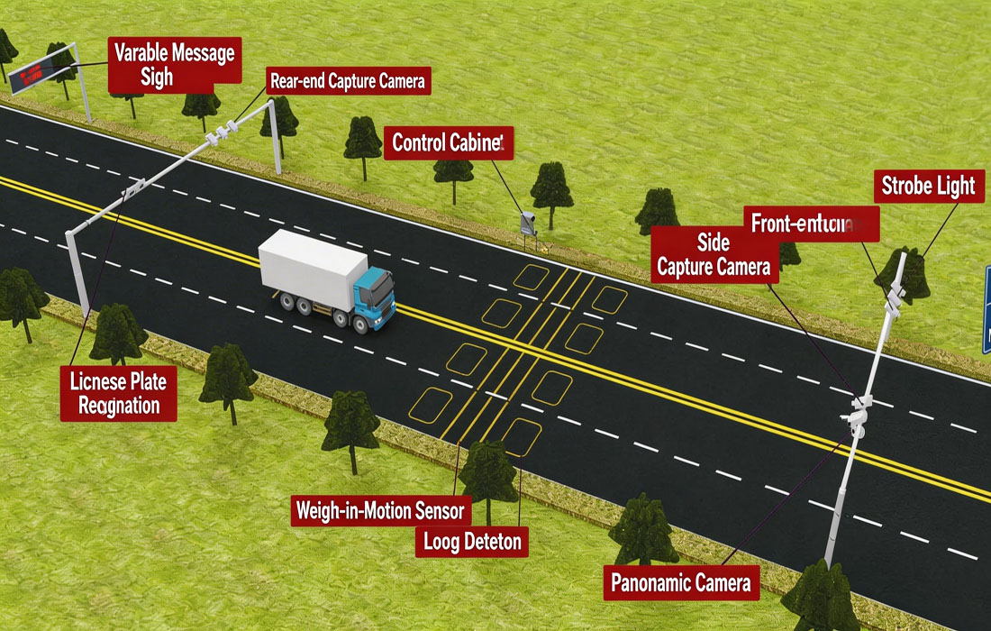 Quartz Based weigh in motion system