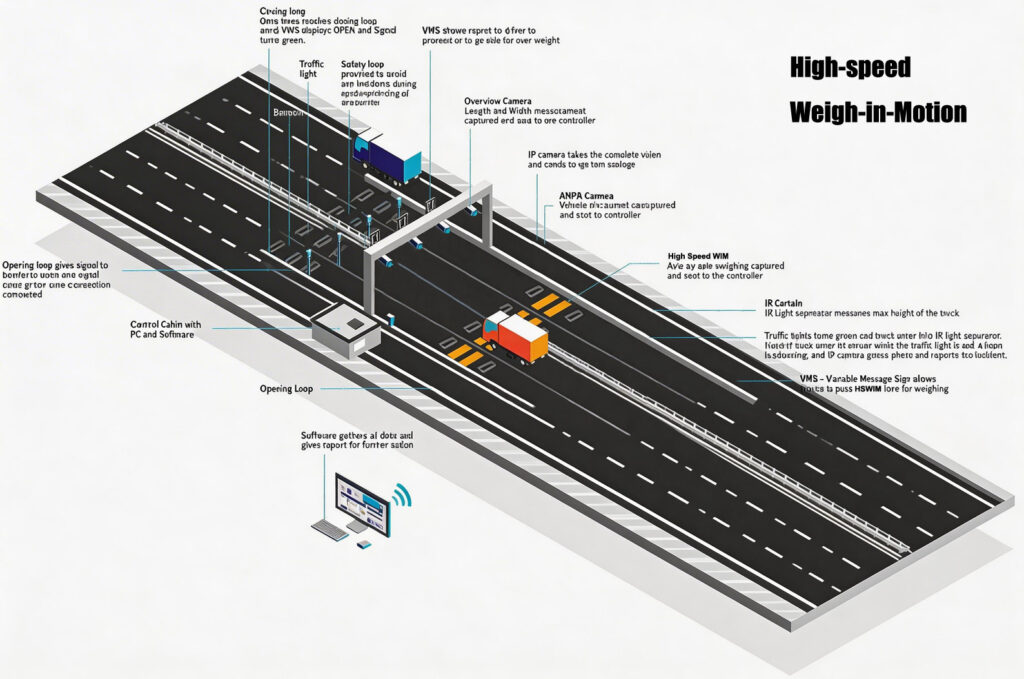 High-speed dynamic weighing